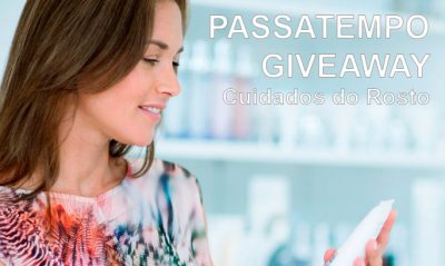 passatempo giveaway cuidados de rosto